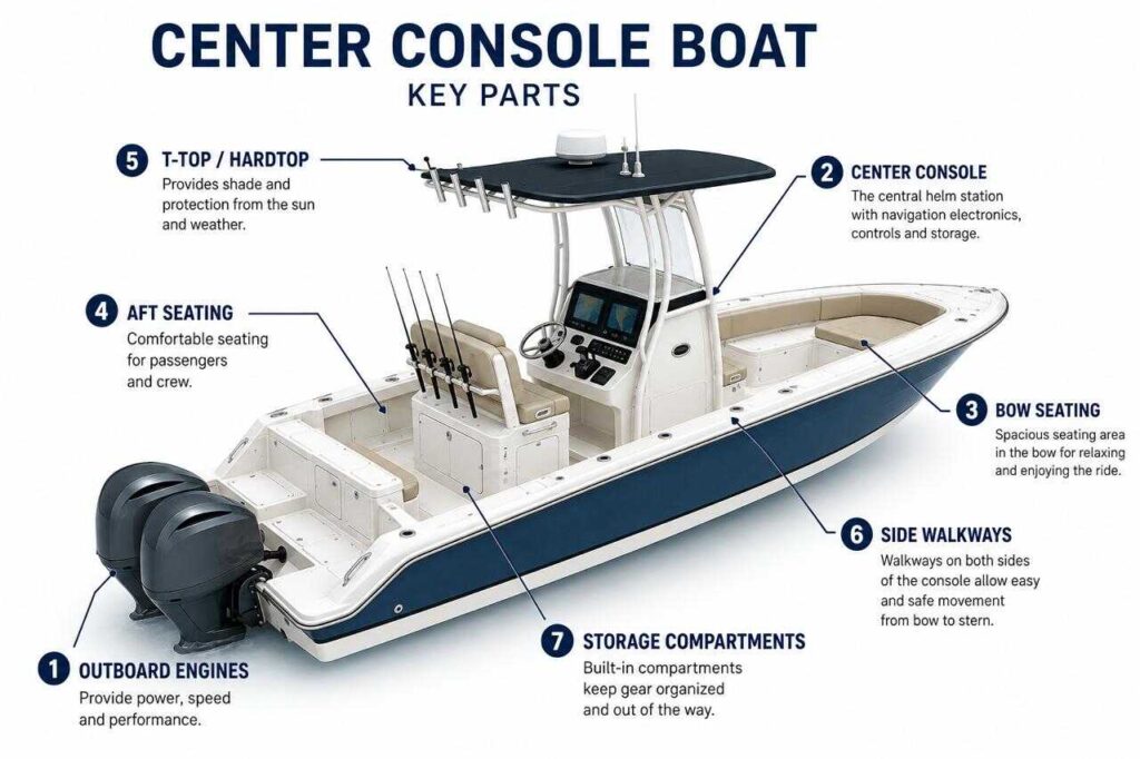 center console boats